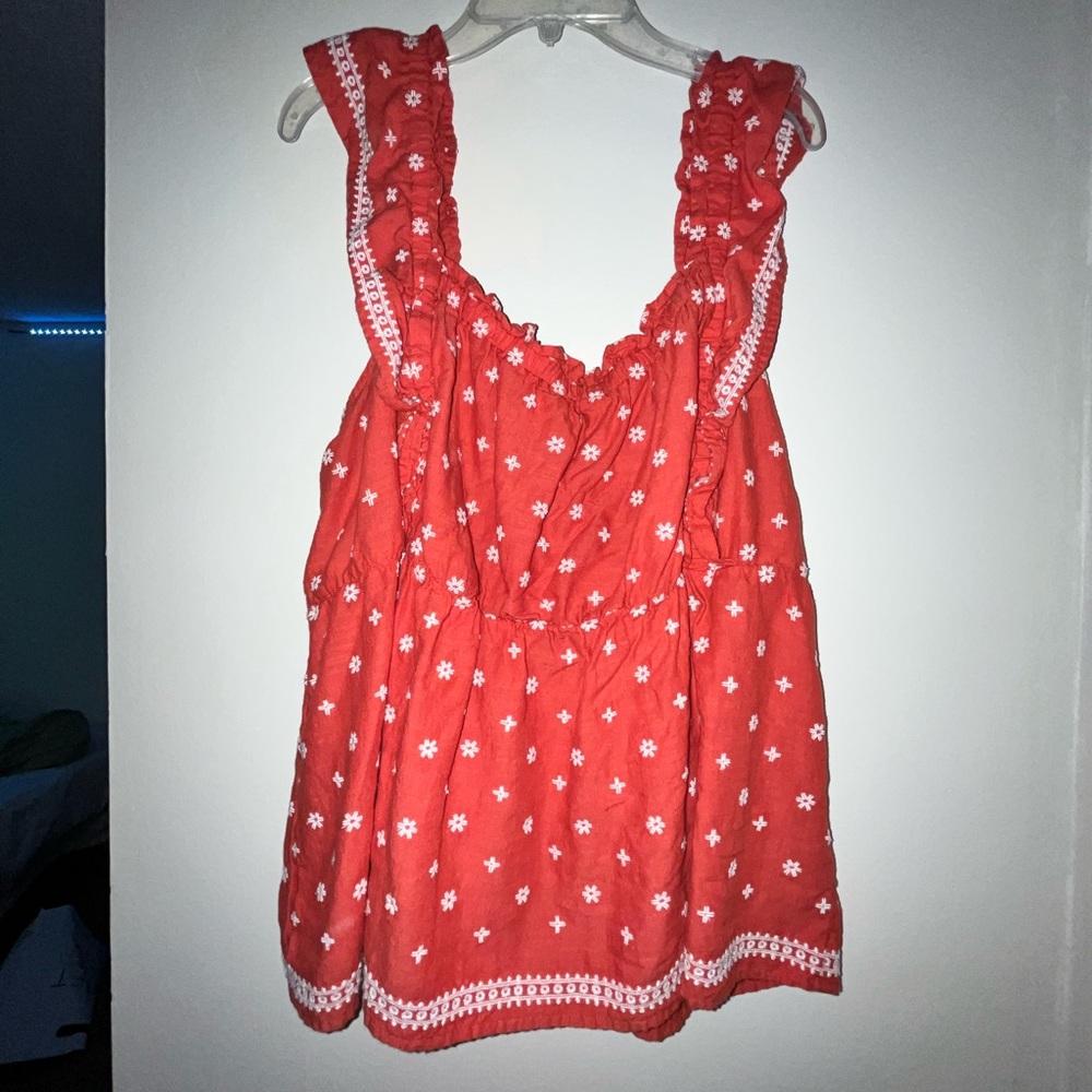 Peplum tank